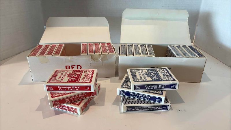 Photo 1 of 2-LAS VEGAS CASINO CIRCUS CIRCUS BOXES OF CARDS