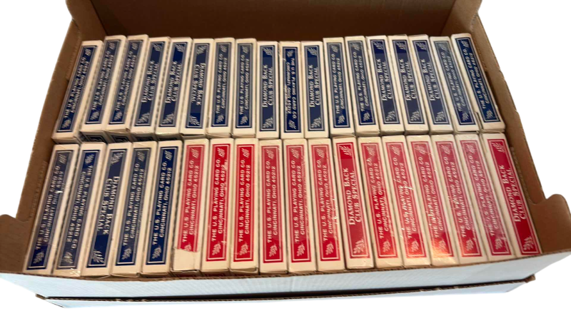 Photo 1 of BOX OF LAS VEGAS CASINO CIRCUS CIRCUS CARDS