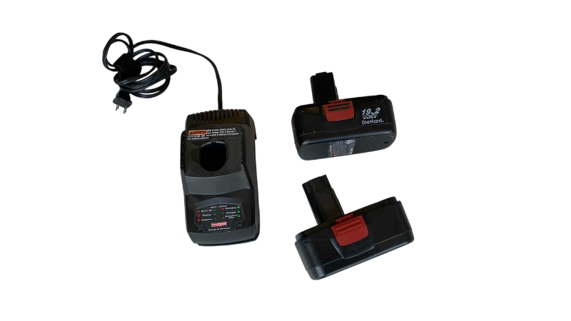 Photo 1 of CRAFTSMAN TOOL BATTERIES CHARGER AND 2-19.2VOLT BATTERIES