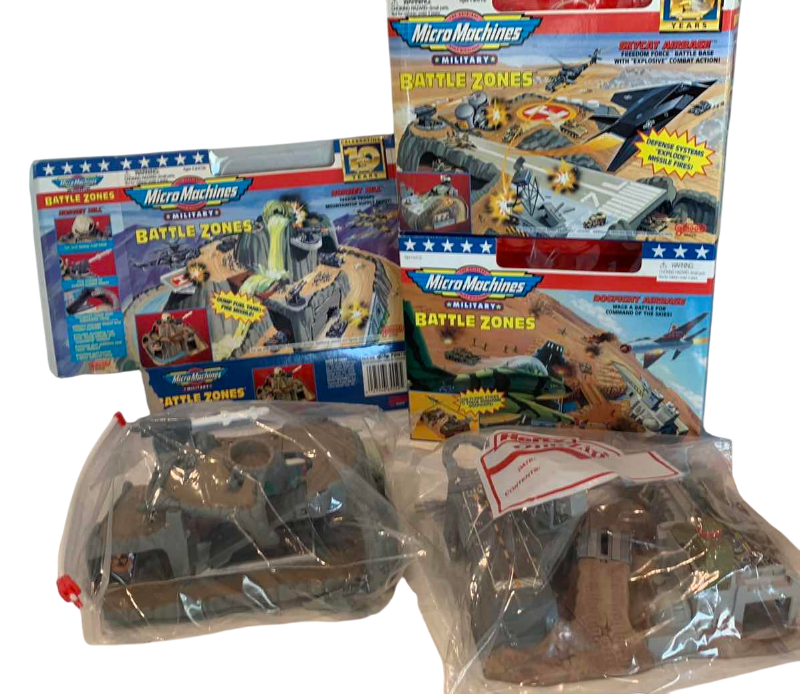 Photo 1 of MICROMACHINES BATTLE SETS