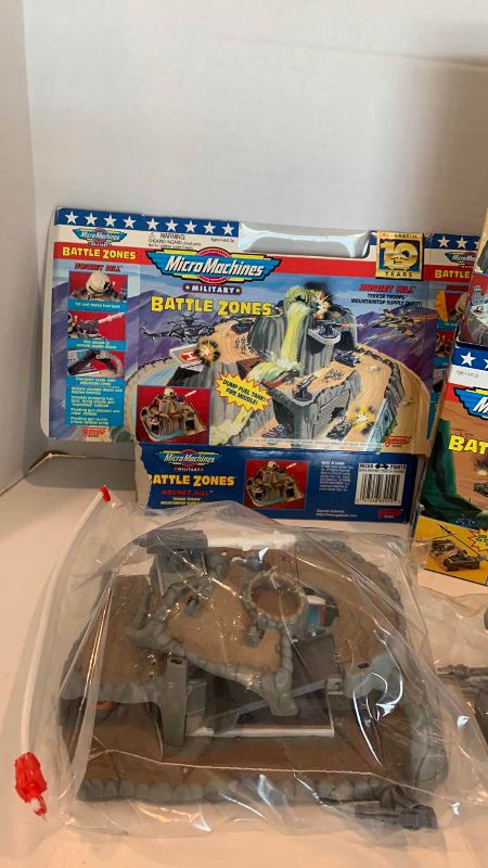 Photo 1 of MICROMACHINES BATTLE SETS