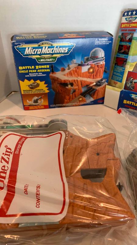 Photo 1 of MICROMACHINES BATTLE SETS