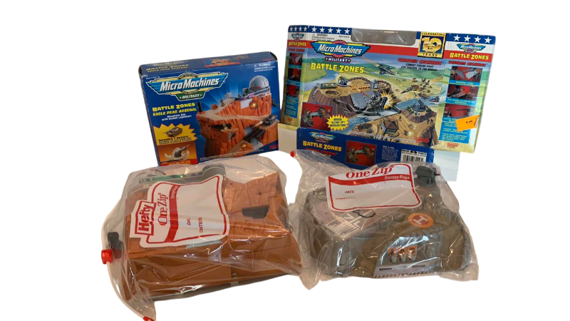 Photo 1 of MICROMACHINES BATTLE SETS