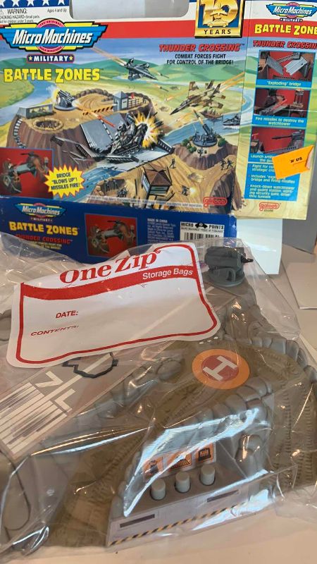 Photo 1 of MICROMACHINES BATTLE SETS
