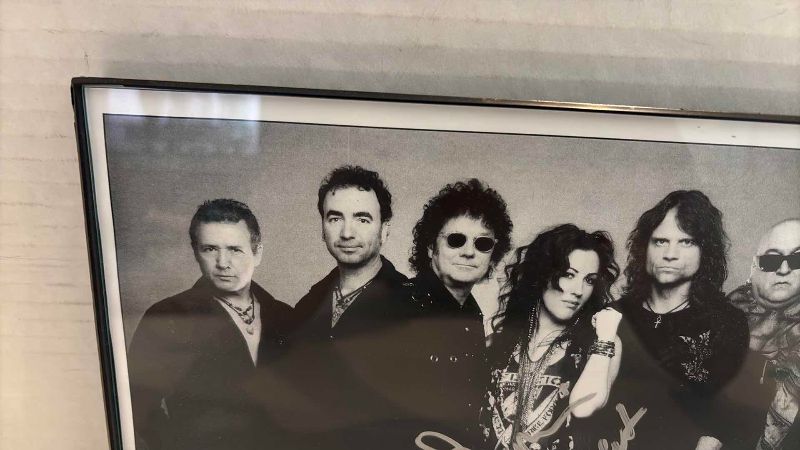 Photo 1 of AUTOGRAPHED STARSHIP ROCK BAND PHOTO 8” X 10”