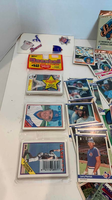 Photo 1 of VINTAGE MLB BASEBALL CARDS
