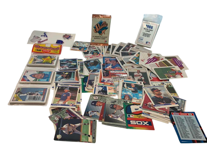 Photo 1 of VINTAGE MLB BASEBALL CARDS