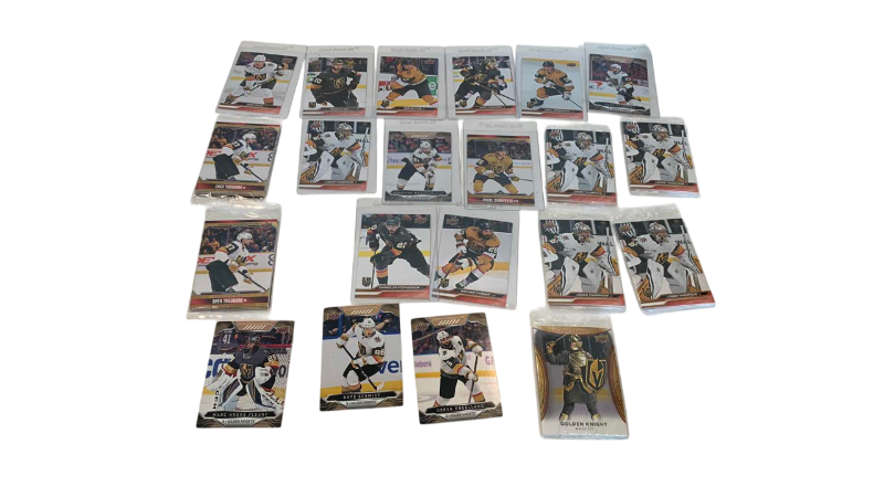 Photo 1 of NHL HOCKEY GOLDEN KNIGHTS CARDS