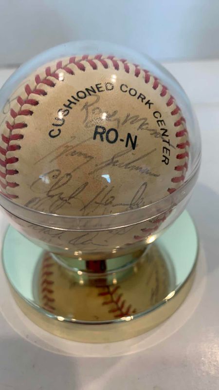 Photo 1 of 3-AUTOGRAPHED MLB BASEBALLS