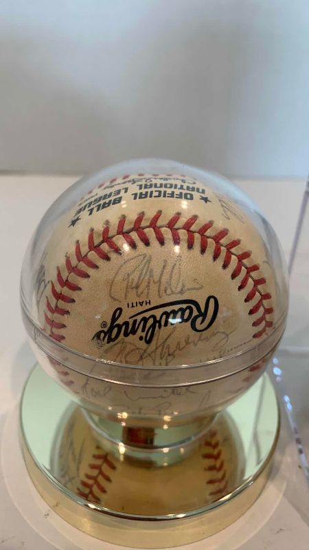 Photo 1 of 3-AUTOGRAPHED MLB BASEBALLS