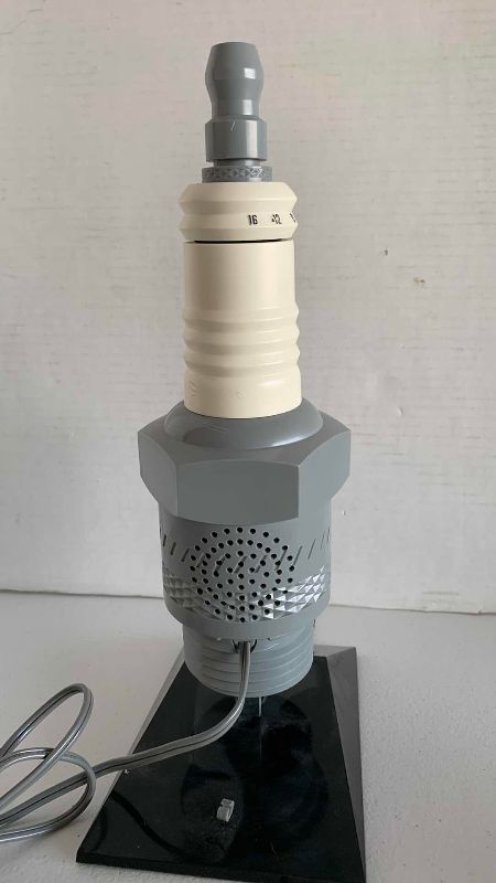 Photo 1 of VINTAGE CHAMPION SPARK PLUG RADIO DISPLAY 15” TALL