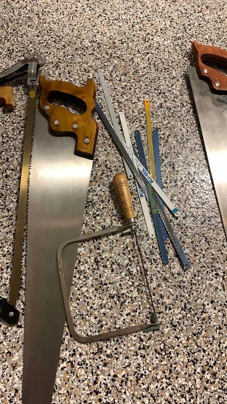 Photo 1 of VARIETY OF SAWS