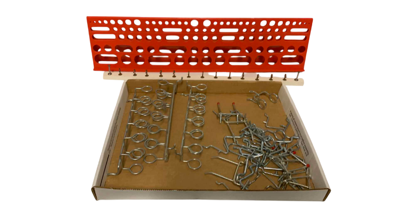 Photo 1 of WORK BENCH PEG BOARD HOOKS AND ORGANIZER