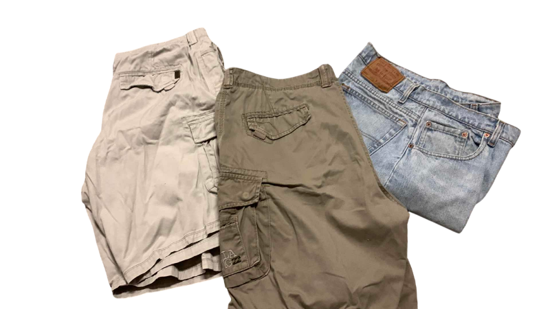 Photo 1 of 2-MENS BILLABONG CARGO SHORTS 38 AND LEVIS JEAN 36
