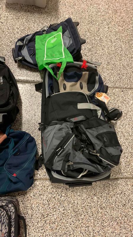 Photo 1 of BACKPACKS AND A SUITCASE