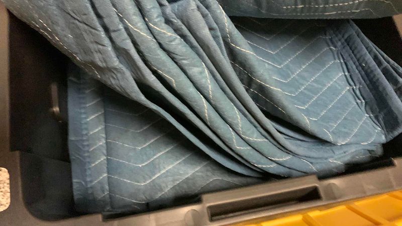 Photo 1 of TOTE OF MOVING BLANKETS