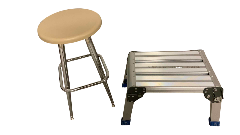 Photo 1 of STOOL AND STEPSTOOL