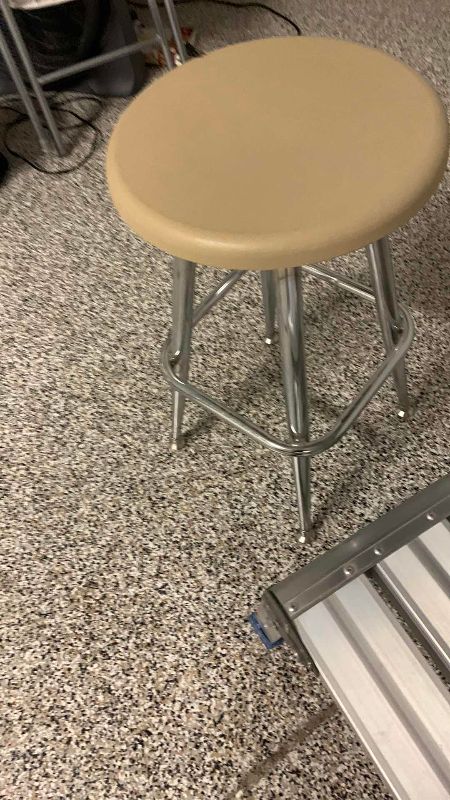 Photo 1 of STOOL AND STEPSTOOL