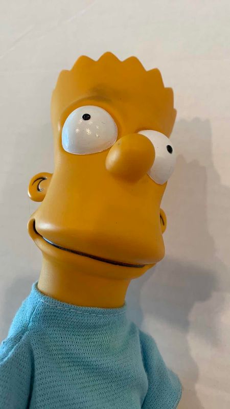 Photo 1 of VINTAGE BART SIMPSON PLUSH DOLL 11"