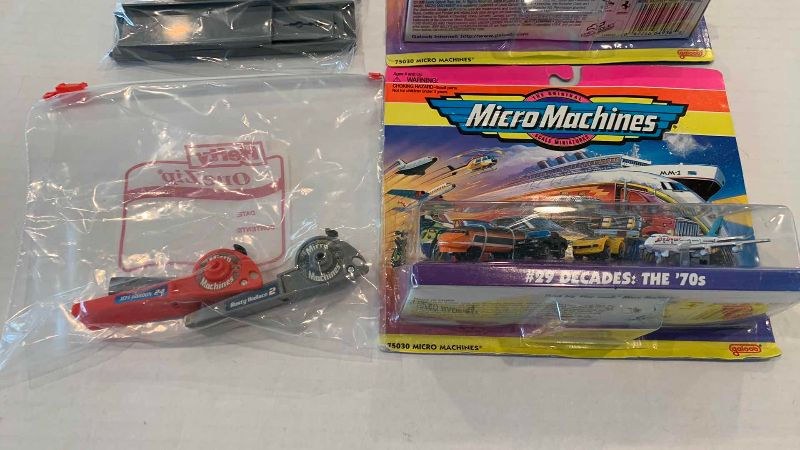 Photo 1 of MICROMACHINES TOY SETS
