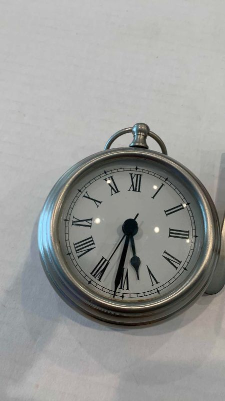 Photo 1 of METAL CLOCK