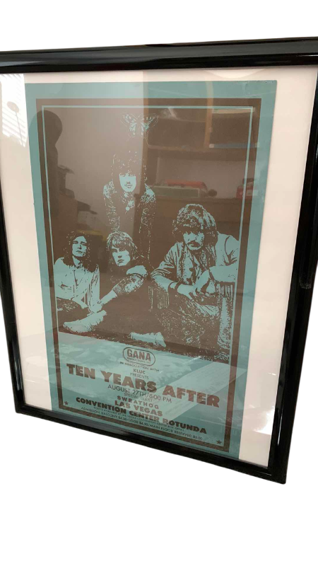 Photo 1 of VINTAGE TEN YEARS AFTER LAS VEGAS CONVENTION CENTER ROTUNDA CONCERT PROMO FLYER