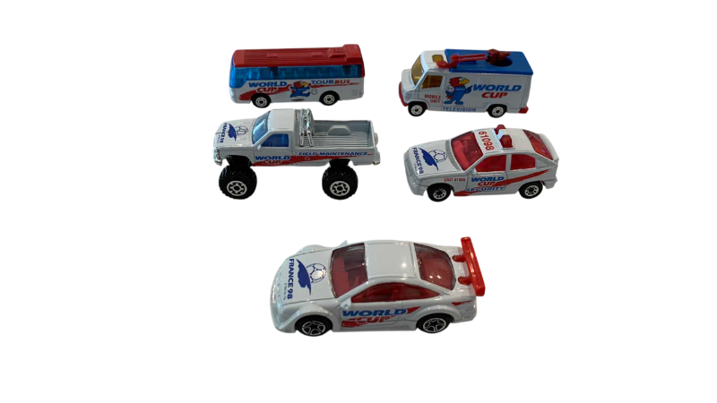 Photo 1 of 1998 MATCHBOX WORLD CUP CAR SET