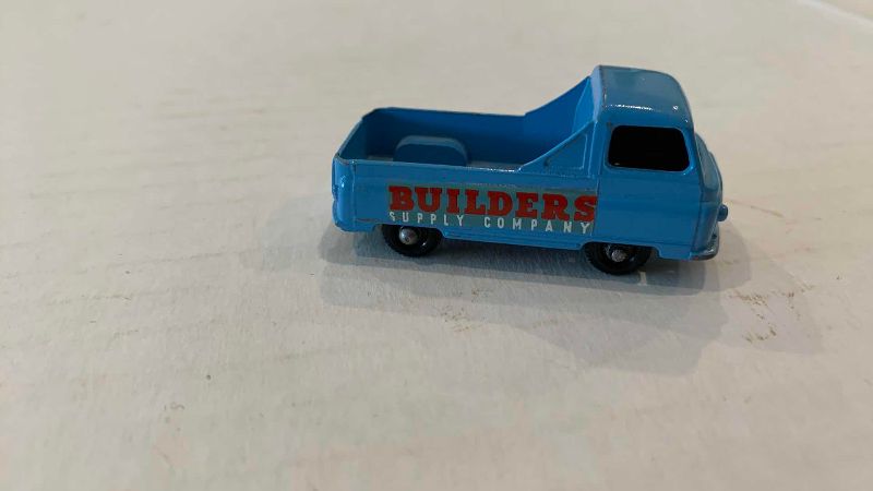 Photo 1 of MATCHBOX NO 60 MORRIS J2 PICK UP BUILDERS SUPPLY COMPANY