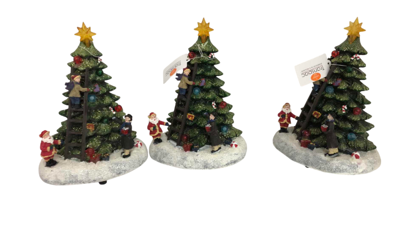 Photo 1 of 3- MUSICAL CHRISTMAS TREES 8”