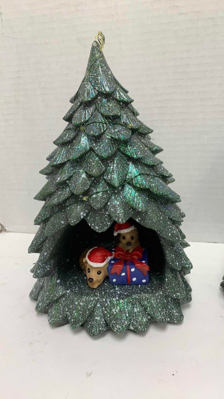 Photo 1 of CHRISTMAS HEDGEHOG TREE 6” W 11” H