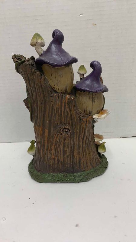 Photo 1 of HALLOWEEN LIGHT UP WITCH TREE 6” W 10” H  9 COUNT