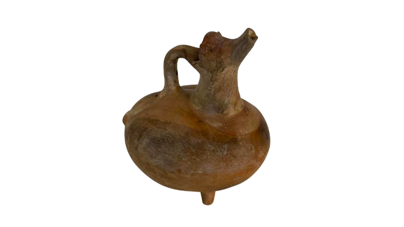 Photo 1 of PRE-COLUMBIAN STYLE ANIMAL WATER PITCHER 6”