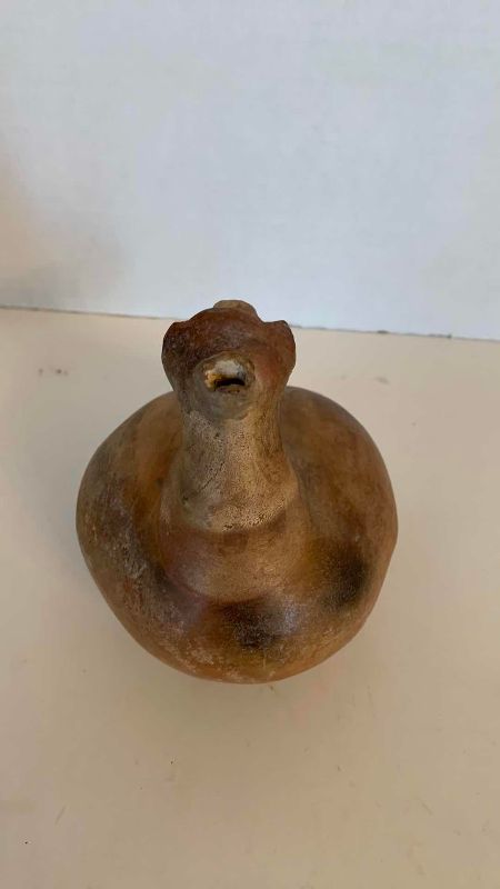 Photo 1 of PRE-COLUMBIAN STYLE ANIMAL WATER PITCHER 6”