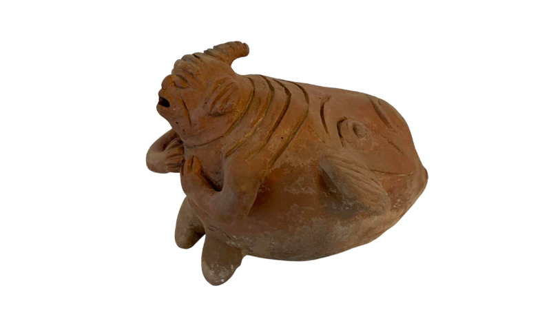 Photo 1 of PRE COLUMBIAN STYLE FISH WHISTLE 6”