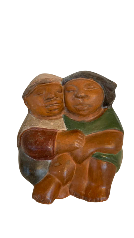 Photo 1 of CLAY COUPLE HUGGING 7”