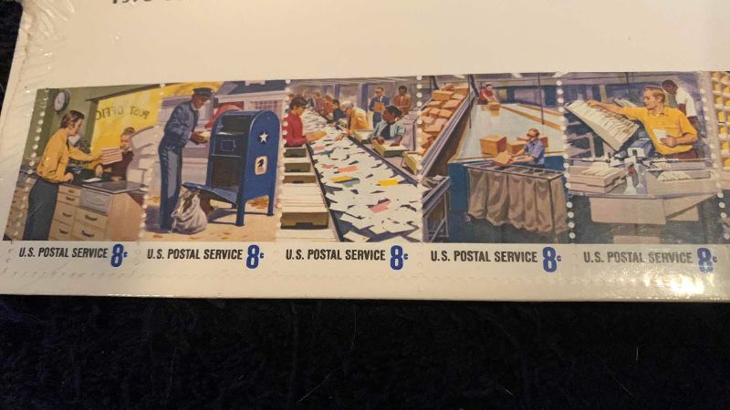 Photo 1 of 1973 UNITED STATES COMMEMORATIVE 8 CENT STAMPS