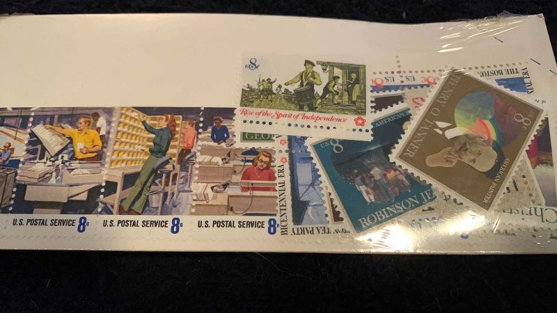 Photo 1 of 1973 UNITED STATES COMMEMORATIVE 8 CENT STAMPS