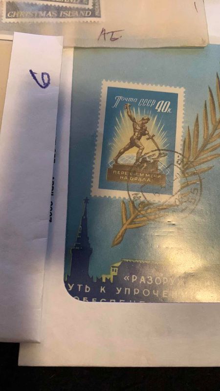 Photo 1 of STAMPS FROM SPAIN,RUSSIA, AJMAN,SOUTH KOREA, AND CHRISTMAS ISLAND