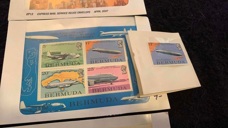 Photo 1 of COMMEMORATIVE STAMPSFROM BERMUDA, MAURITANE AND REPUBLIC OF NIGER