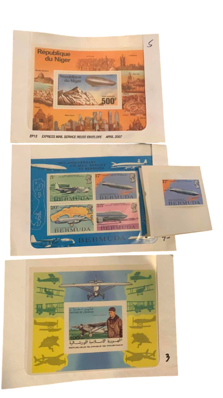 Photo 1 of COMMEMORATIVE STAMPSFROM BERMUDA, MAURITANE AND REPUBLIC OF NIGER