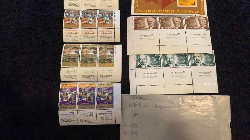 Photo 1 of STAMPS FROM ISRAEL