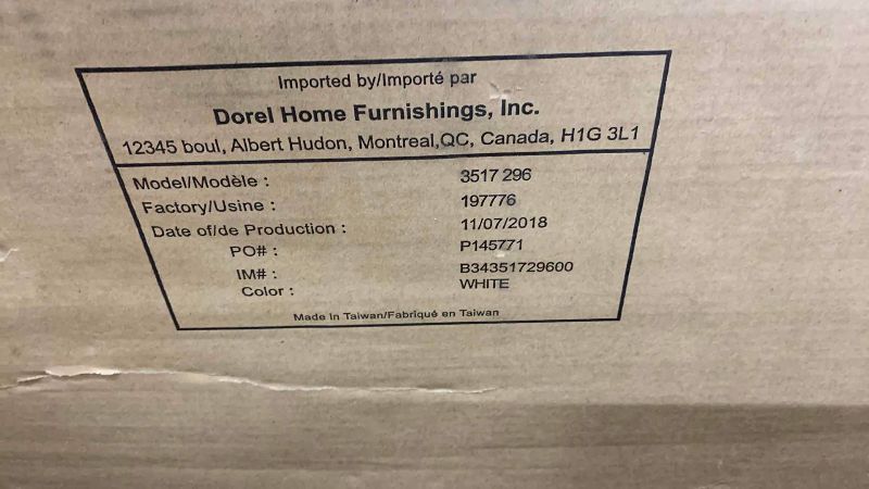 Photo 1 of DHP WHITE ROUND TABLE TOP MODEL 3517296