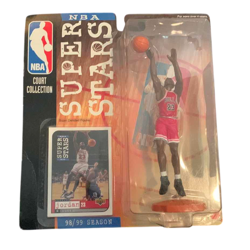 Photo 1 of 1998/99 NBA BASKETBALL MICHAEL JORDAN SUPERSTARS FIGURE
