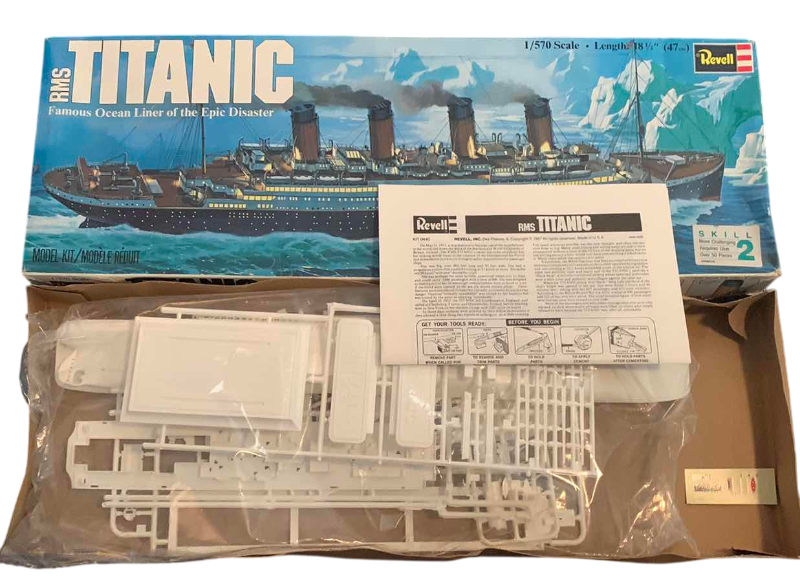 Photo 1 of REVELL RMS TITANIC MODEL KIT 1/570 SCALE