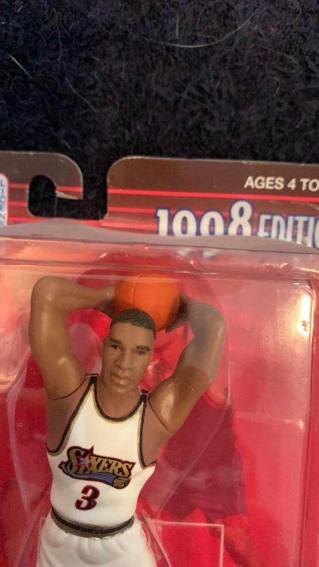 Photo 1 of 1998 NBA BASKETBALL STARTING LINEUP ALLEN IVERSON