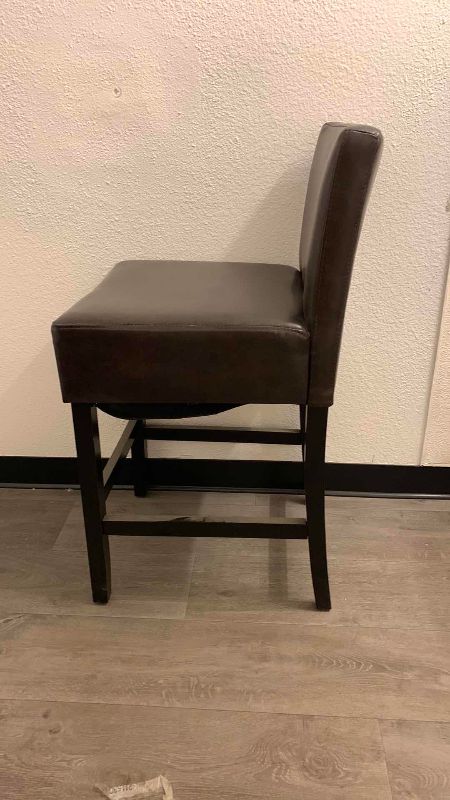 Photo 1 of PUB CHAIR FAUX LEATHER