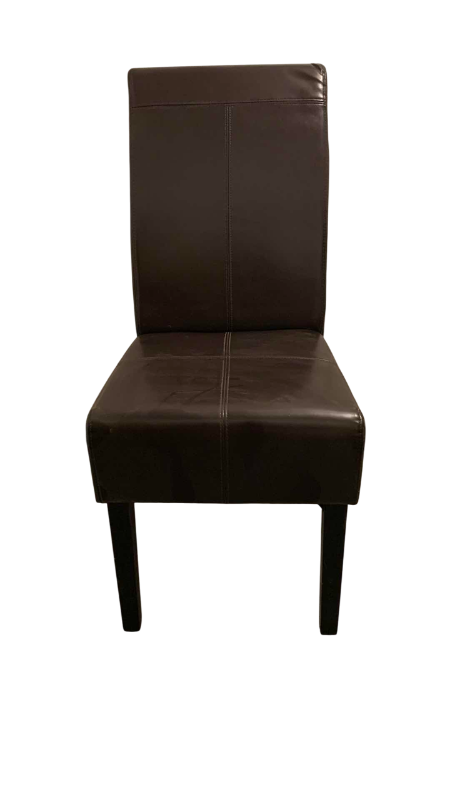 Photo 1 of HIGH BACK DINING CHAIR FAUX LEATHER