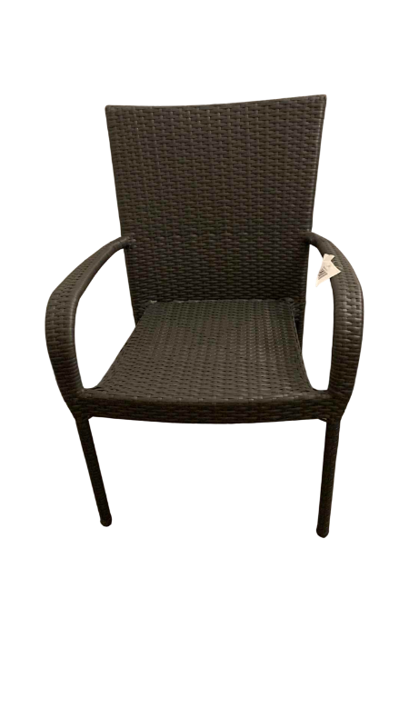 Photo 1 of WICKER OUTDOOR PATIO CHAIR GREY