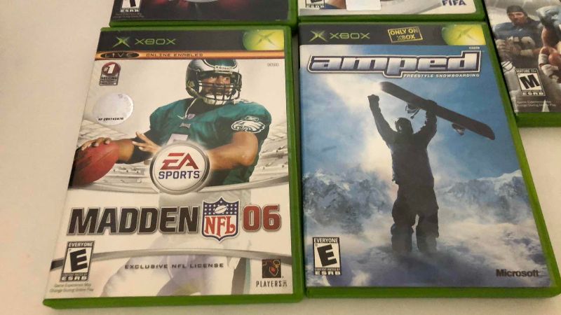 Photo 1 of 5-XBOX GAMES