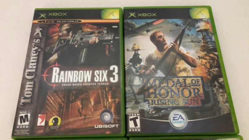 Photo 1 of 4-XBOX GAMES